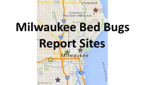 Milwaukee Bed Bugs Exterminator Map